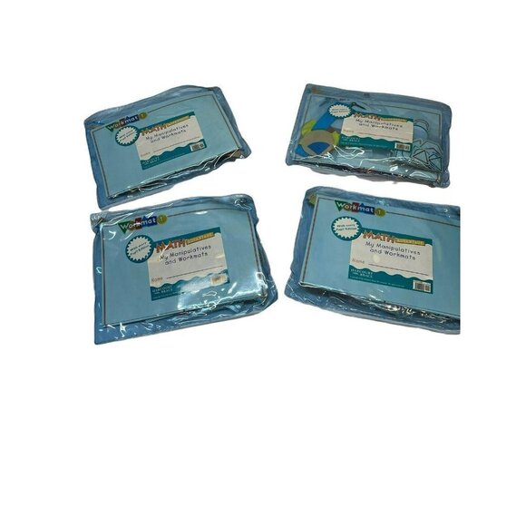 4 Harcourt Brace Math Advantage Student Manipulatives & Workmats Homeschooling - Picture 3 of 3